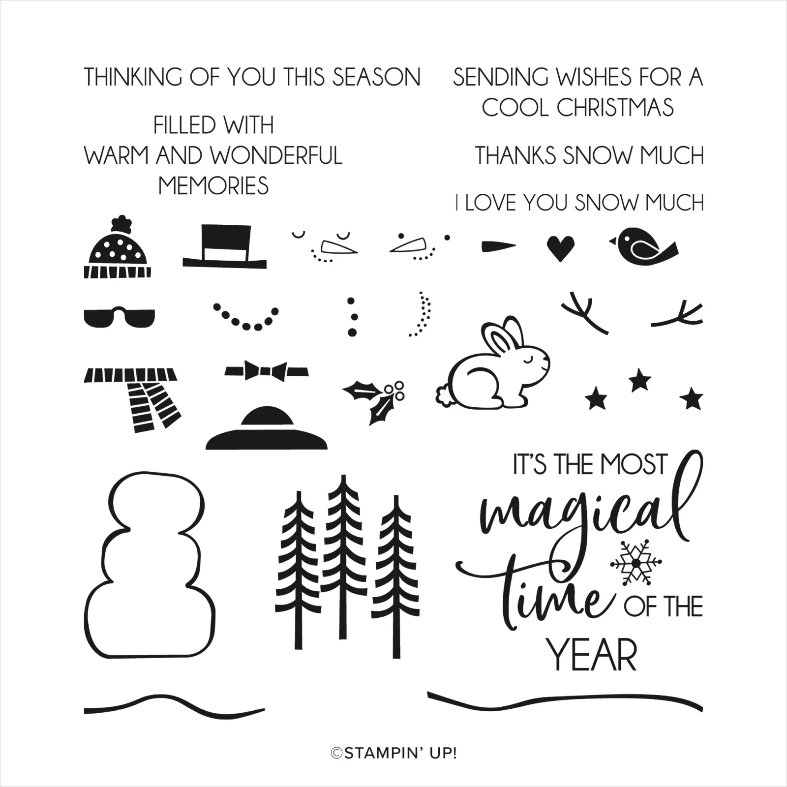 Stampin Up SNOWMAN MAGIC BUNDLE