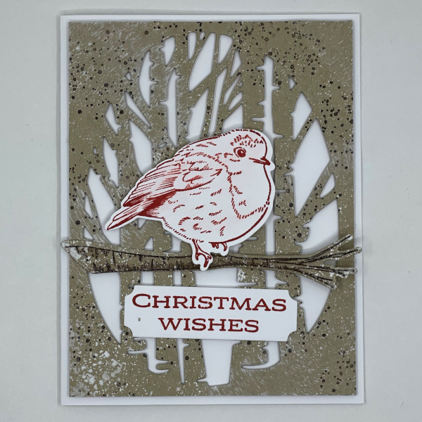 Perched in a Tree Card