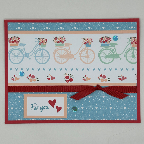 Country Floral Lane Suite Card